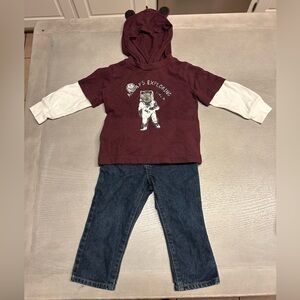 Children’s Place Pants and Wonderkids Long Sleeve Top‎ 18 Months